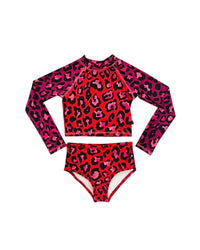 Thumbnail for Girls Two-Piece SHRED Swim Suit