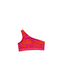Thumbnail for Girls and Women Reversible One-Shoulder SHRED Top